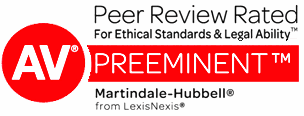 Martindale-Hubbell Peer Reviewed badge